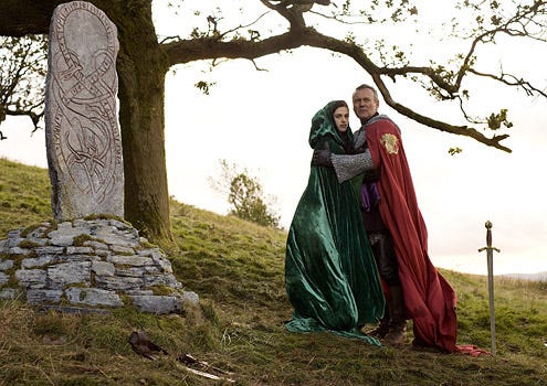 Merlin - "To Kill The King" - Katie McGrath as Morgana, Anthony Head as Uther