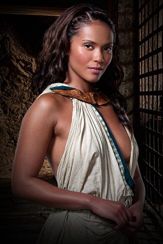 Spartacus: Gods of the Arena - Lesley Ann Brandt as Naevia