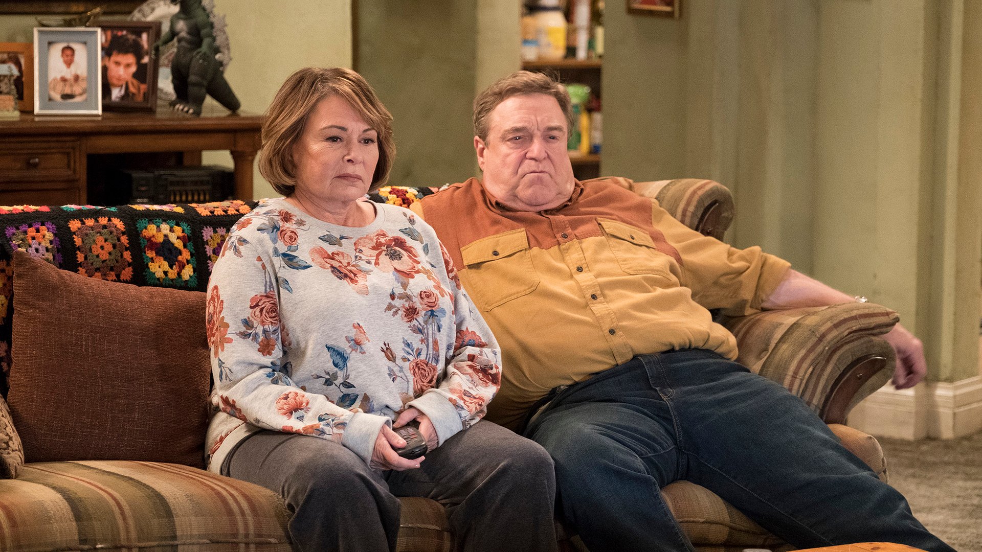 Roseanne Barr and John Goodman, Roseanne