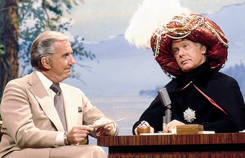 Ed McMahon and Johnny Carson - "The Tonight Show"