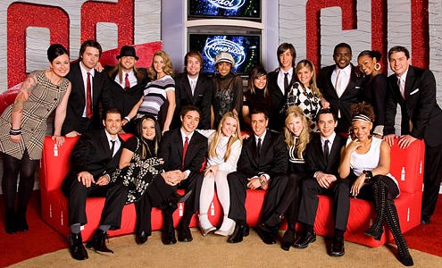 American Idol - Season 7 - The Top 20 contestants