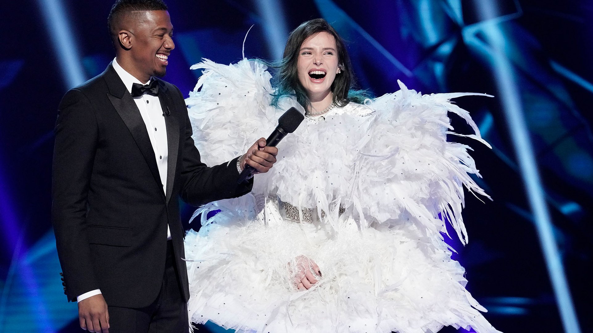 Nick Cannon, Bella Thorne, The Masked Singer