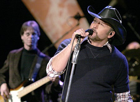 The View - Singer Tim McGraw performs - air date 03/23/2007