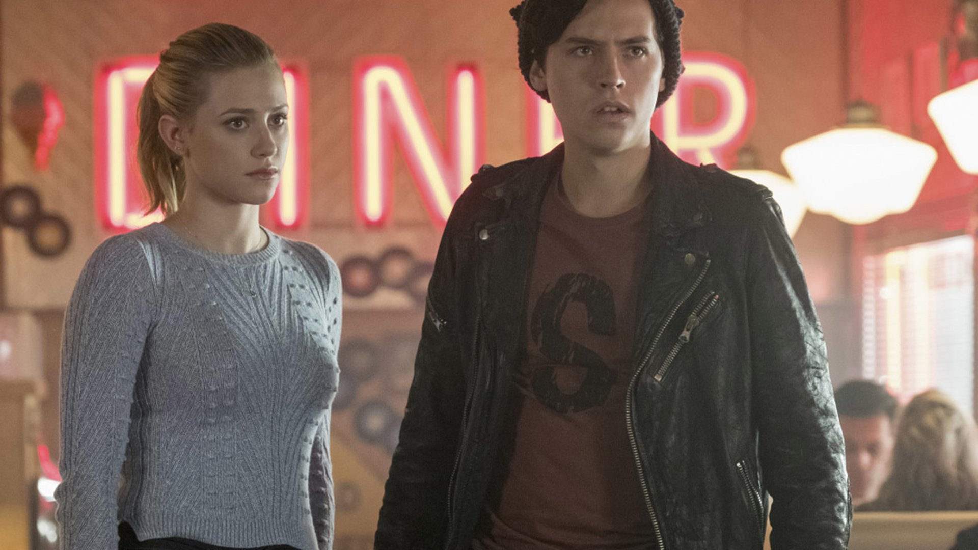 Lili Reinhart and Cole Sprouse, Riverdale