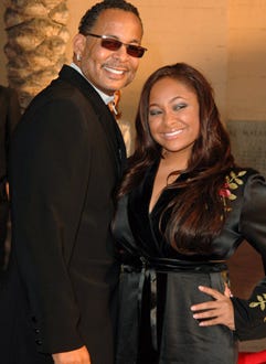 Raven Symone and guest - 2006 American Music Awards, November 21, 2006