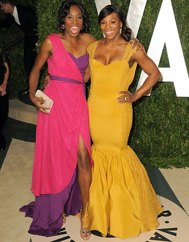 Venus and Serena Williams - The 2012 Vanity Fair Oscar party, February 26, 2012