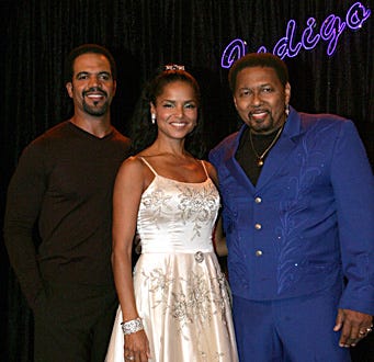 The Young and the Restless - Kristoff St. John, Victoria Rowell, Aaron Neville guest performer