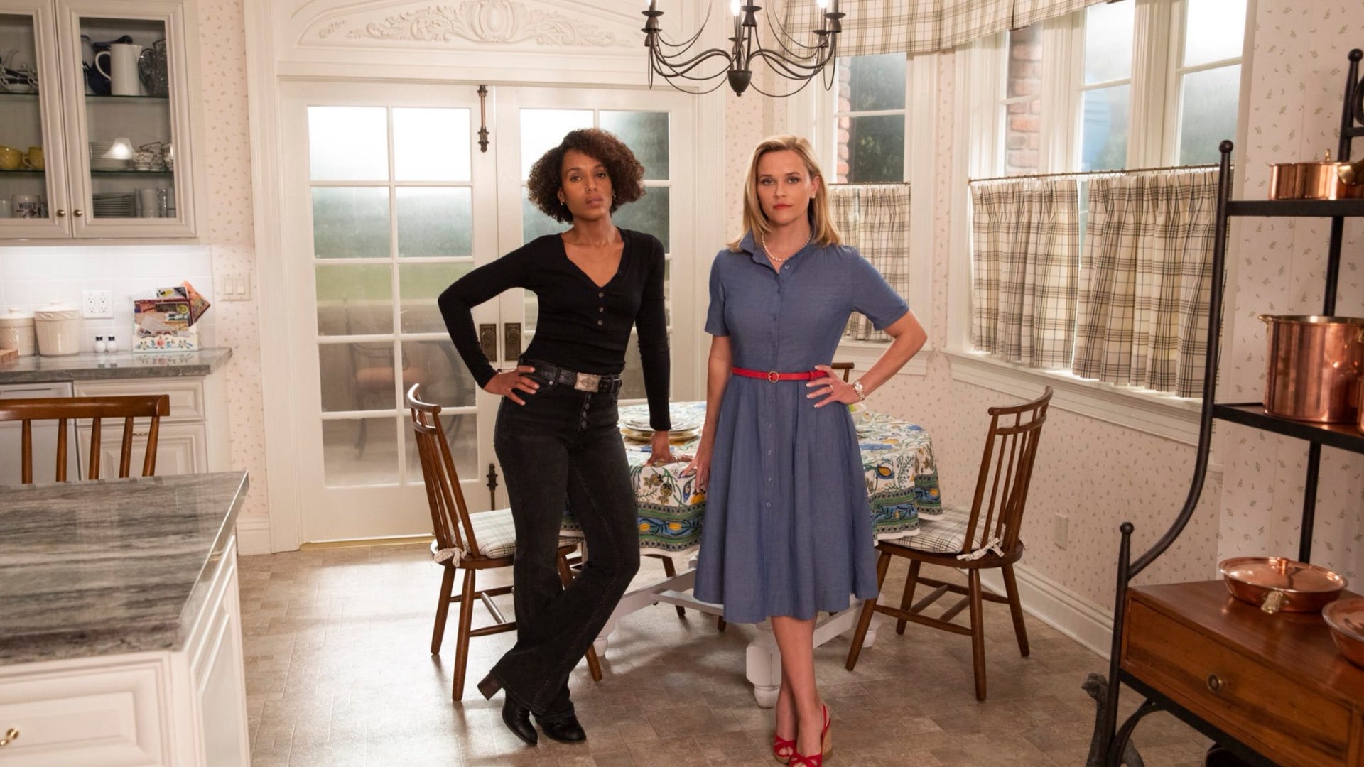 Kerry Washington and Reese Witherspoon, Little Fires Everywhere​