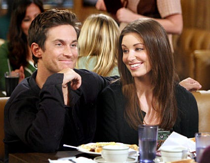 Rules of Engagement - "Jeff's Wooby" - Oliver Hudson as Adam, Bianca Kajlich as Jennifer