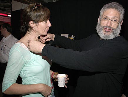 Allison Janney and Harvey Fierstein - 59th Annual Tony Awards - 2005