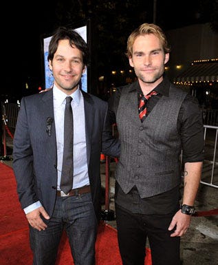 Paul Rudd and Seann William Scott - The "Role Models" world premiere, October 22, 2008
