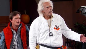 Watch Doc Brown and Marty McFly Learn What a Selfie Is on Jimmy Kimmel Live