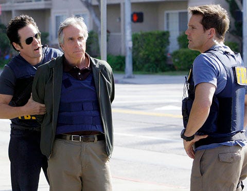 Numb3rs - Season 5 - "Greatest Hits" - Rob Morrow, Henry Winkler and Dylan Bruno