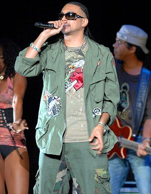 Sean Paul - Mariah Carey's "The Adventures of Mimi" Tour at Madison Square Garden in New York City, August 23, 2006
