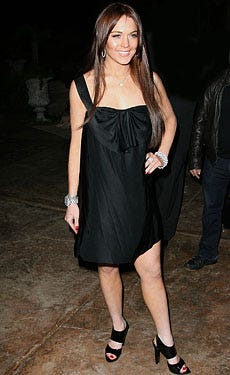 Lindsay Lohan - The Scandinavian Style Mansion in Beverly Hills, March 14, 2008