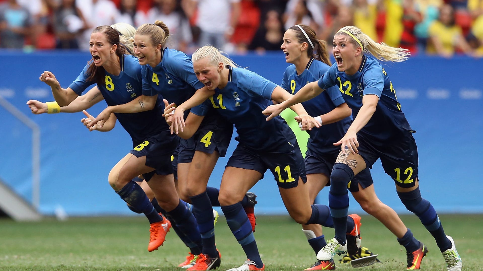 Swedish Women's Olympic Soccer Team