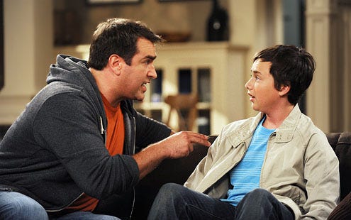 Gary Unmarried - Season 2 - "Gary Promises Too Much" - Rob Riggle as Mitch and Ryan Malgarini as Tom
