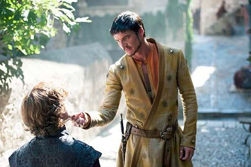 Game of Thrones - Season 4 - Peter Dinklage and Pedro Pascal