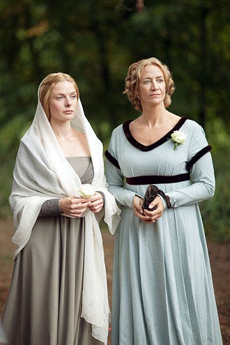 The White Queen - Season 1 - "In Love With the King " - Rebecca Ferguson and Janet McTeer