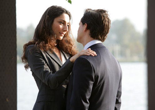 The Event - Season 1 - "Your World To Take" - Necar Zadegan as Isabel and Clifton Collins, Jr. as Thomas