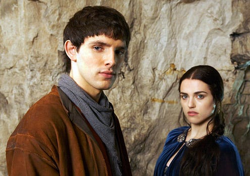 Merlin - "The Mark of Nimueh" - Colin Morgan as Merlin, Katie McGrath as Morgana