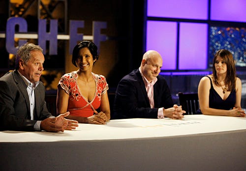 Top Chef - Season 6 - Wolfgang Puck, Padma Lakshmi, Tom Colicchio, Gail Simmons