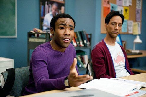 Community - Season 4 - "Herstory of Dance" - Donald Glover and Danny Pudi