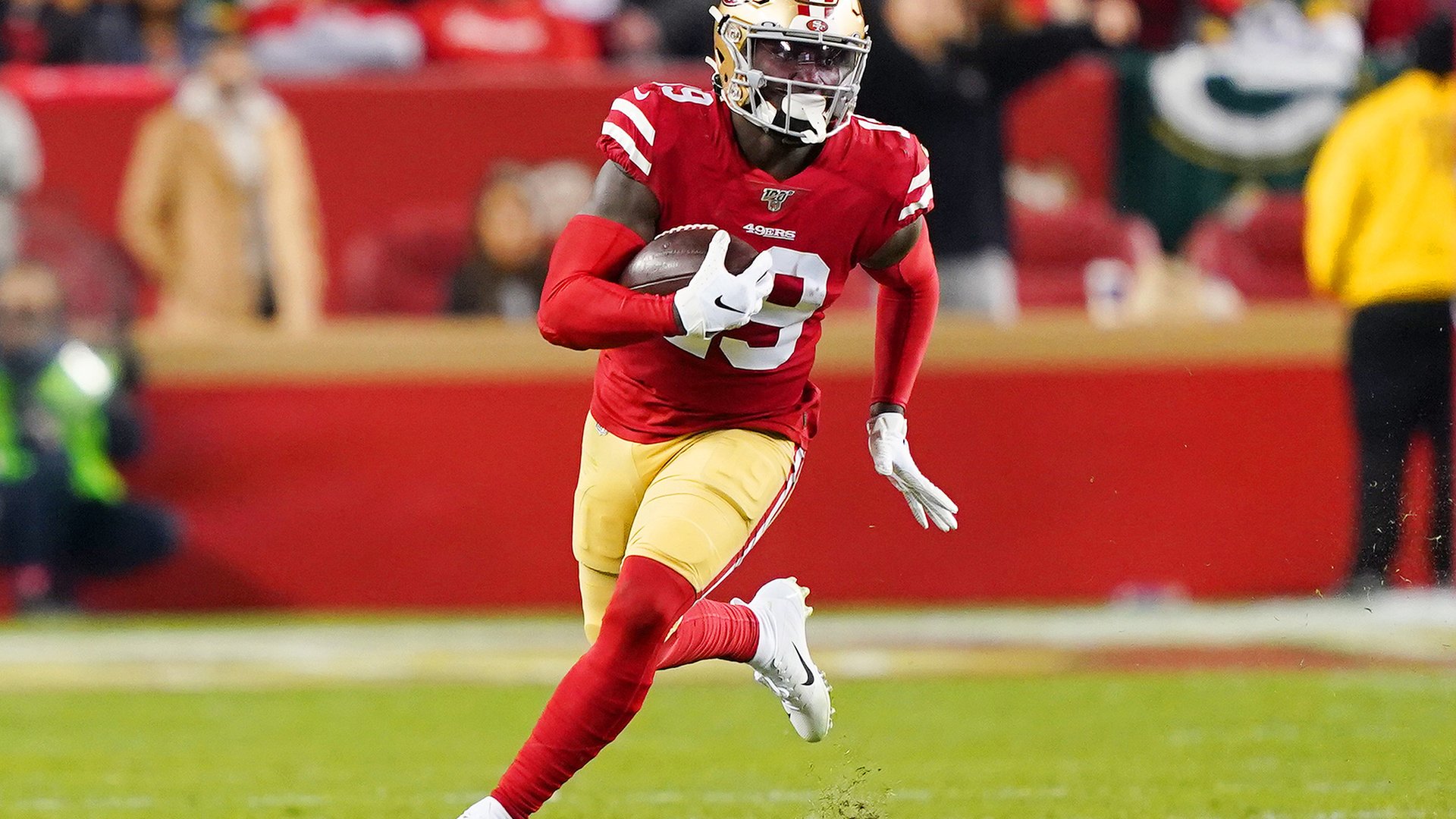 Deebo Samuel, San Francisco 49ers vs. Green Bay Packers