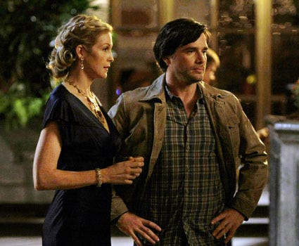 Gossip Girl - Season 2, "There Might Be Blood" - Kelly Rutherford as Lily, Matthew Settle as Rufus