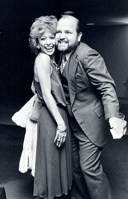 Rita Moreno and Dom DeLuise - taping of The Joan Rivers Show, New York City, June 26, 1993