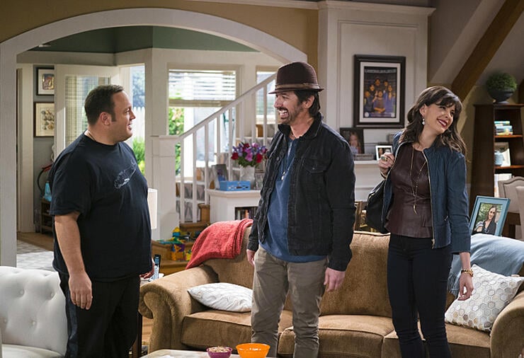 Kevin James, Ray Romano and Lindsay Broad, Kevin Can Wait