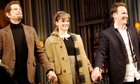 Tony Roberts, Amanda Peet and Patrick Wilson - "Barefoot in the Park" on Broadway
