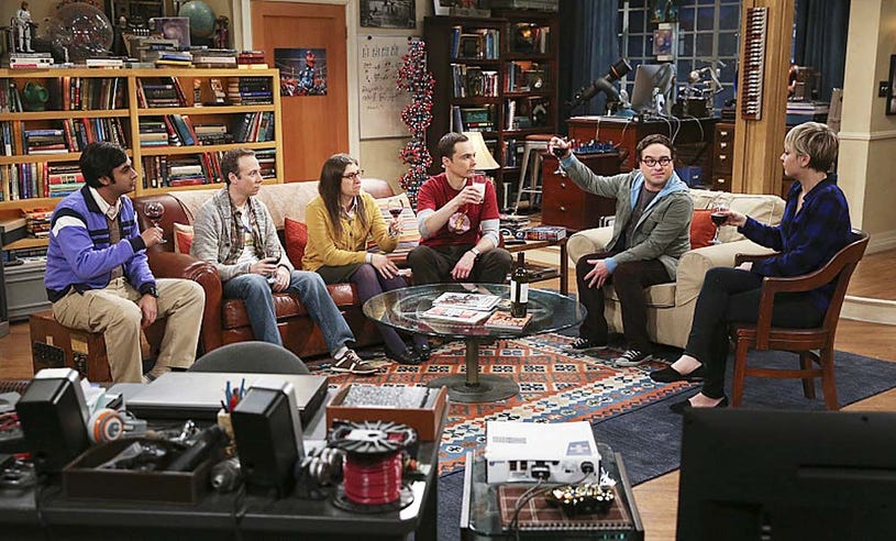 The Big Bang Theory - Season 8 - "The Comic Book Store Regeneration" - Kunal Nayyar, Kevin Sussman, Mayim Bialik, Jim Parsons, Johnny Galecki and Kaley Cuoco-Sweeting