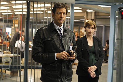 Law & Order: Criminal Intent - Season 8 - "Major Case" - Jeff Goldblum, Julianne Nicholson