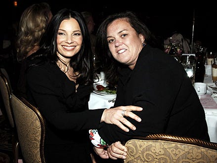 Rosie O'Donnel and Fran Drescher - City of Hope's "Women of the Year" in New York City, May 9, 2006