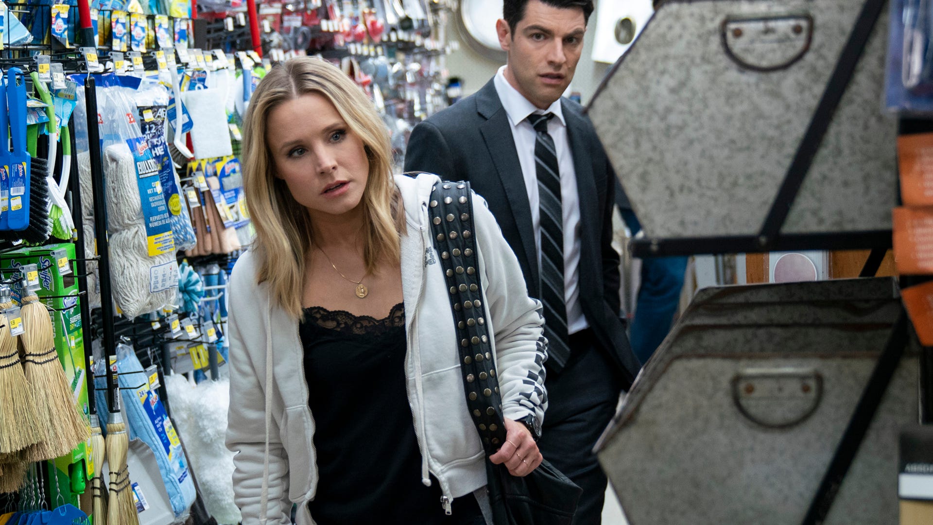 Kristen Bell and Max Greenfield, Veronica Mars