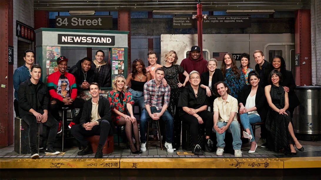 The cast of Saturday Night Live Season 47