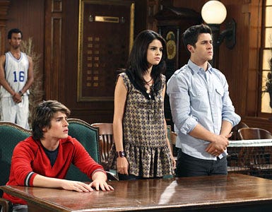 Wizards of Waverly Place - Season 4 - "Alex Tells The World" - Gregg Sulkin, Selena Gomez and David Henrie