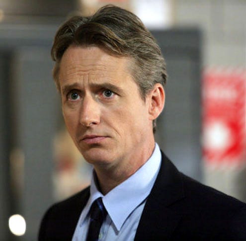 Law & Order - Season 20 - "Just A Girl In The World" - Linus Roche as Chief Assistant District Attorney Michael Cutter
