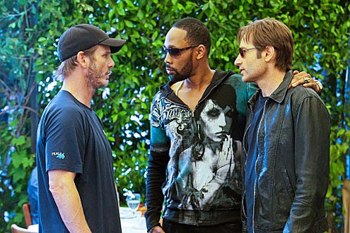 Californication - Season 5 - "The Way of the Fist" - Peter Berg, RZA and David Duchovny
