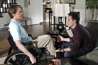 Desperate Housewives - Season 6 - "The Ballad of Booth" - Kyle MacLachlan, Shawn Pyfrom