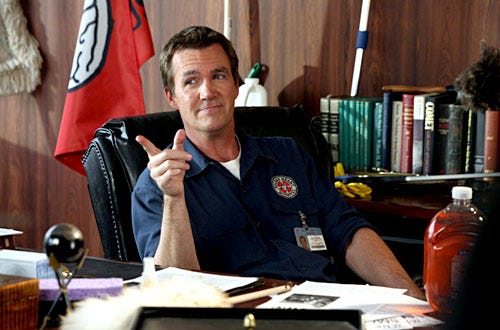 Scrubs - Season 7, "My Waste of Time" - Neil Flynn as The Janitor