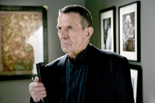 Fringe - Season 1 - "There's More Than One of Everything" - Leonard Nimoy guest-stars as William Bell