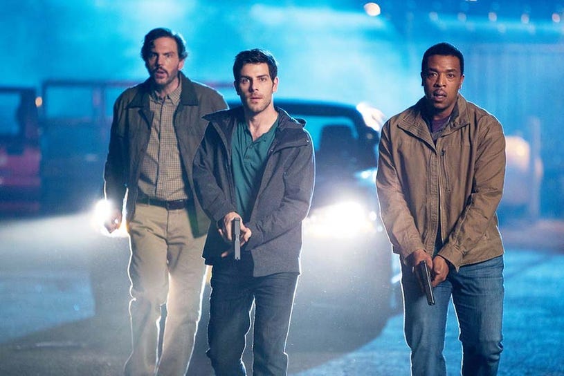 Grimm - Season 4 - "Highway of Tears" - Silas Weir Mitchell, David Giuntoli and Russell Hornsby