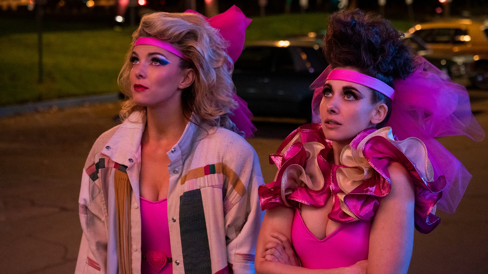 Betty Gilpin and Alison Brie, GLOW