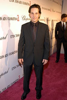Paul Rudd - Elton John Aids Foundation Oscar party, Feb. 2005