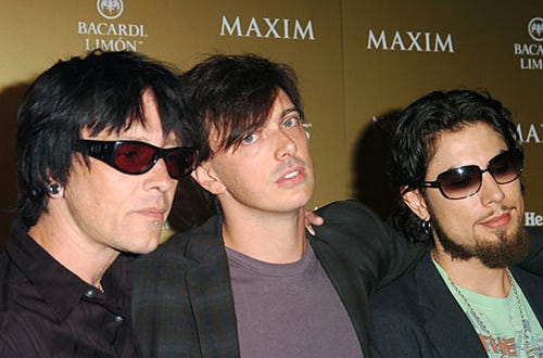 Billy Morrison, Donovan Leitch and Dave Navarro - Maxim Magazine Hot 100 Party in Las Vegas, June 12, 2004