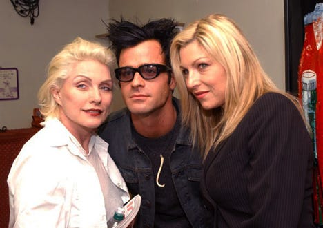 Debbie Harry, Justin Theroux and Tatum O'Neal - evening with Jt LeRoy and Friends, April 2003