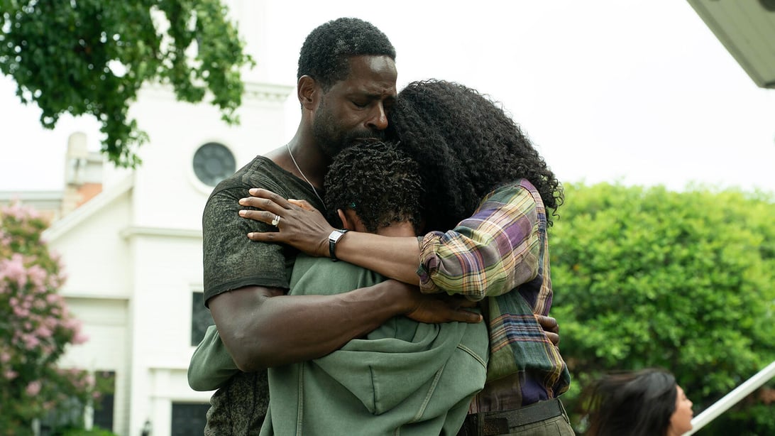Sterling K. Brown, Percy Daggs IV, and Enuka Okuma, Paradise