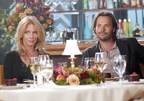 What About Brian - Season 2 premiere - Rosanna Arquette and Barry Watson